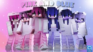 Thumbnail of the Minecraft Bedrock Marketplace product Pink and Blue created by Aliquam Studios.