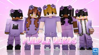 Thumbnail of the Minecraft Bedrock Marketplace product Purple Nekos created by Aliquam Studios.