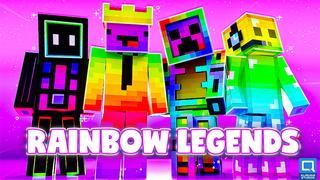 Thumbnail of the Minecraft Bedrock Marketplace product Rainbow Legends created by Aliquam Studios.