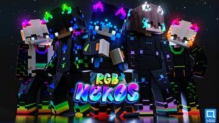 Thumbnail of the Minecraft Bedrock Marketplace product RGB Nekos created by Aliquam Studios.