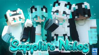Thumbnail of the Minecraft Bedrock Marketplace product Sapphire Nekos created by Aliquam Studios.