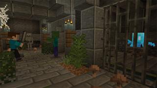 Screenshot of the Minecraft Bedrock Marketplace product SkyCastle created by Aliquam Studios.