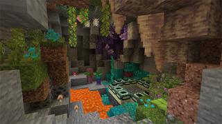 Screenshot of the Minecraft Bedrock Marketplace product SkyCastle created by Aliquam Studios.