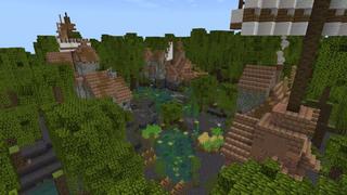 Screenshot of the Minecraft Bedrock Marketplace product SwampLand created by Aliquam Studios.