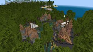 Screenshot of the Minecraft Bedrock Marketplace product SwampLand created by Aliquam Studios.
