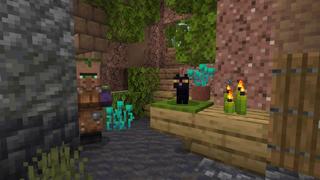 Screenshot of the Minecraft Bedrock Marketplace product SwampLand created by Aliquam Studios.