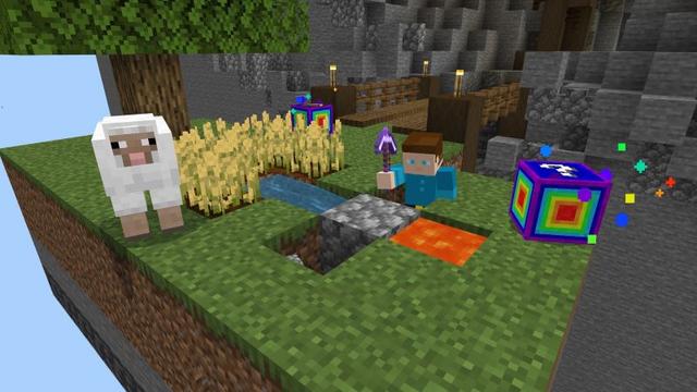 Screenshot of the Minecraft Bedrock Marketplace product Trade Cubes created by Aliquam Studios.