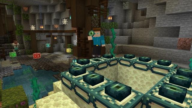 Screenshot of the Minecraft Bedrock Marketplace product Trade Cubes created by Aliquam Studios.