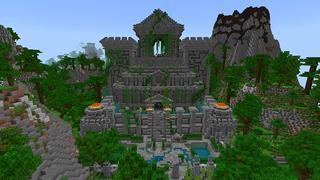 Screenshot of the Minecraft Bedrock Marketplace product Tropical Adventure created by Aliquam Studios.