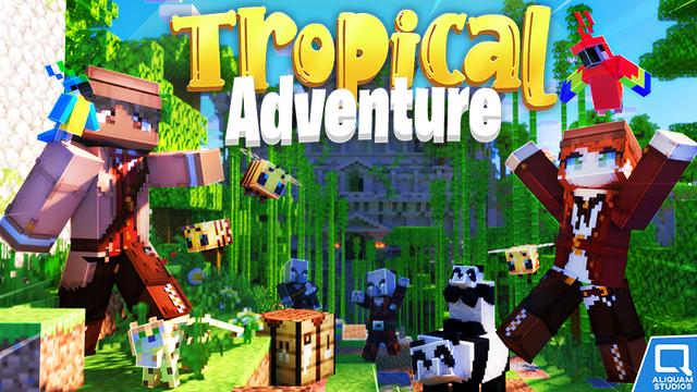 Thumbnail of the Minecraft Bedrock Marketplace product Tropical Adventure created by Aliquam Studios.