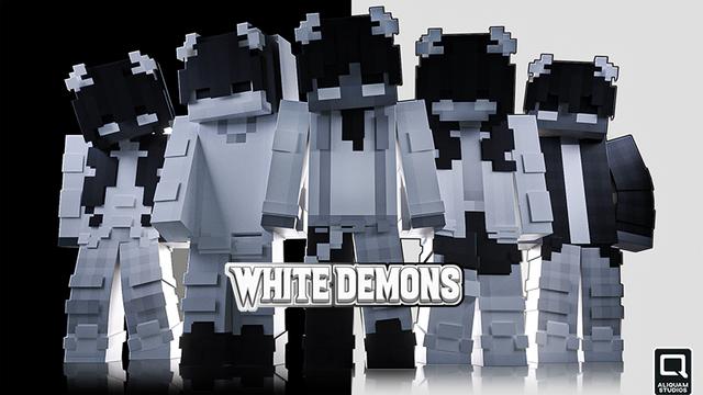 Thumbnail of the Minecraft Bedrock Marketplace product White Demons created by Aliquam Studios.