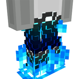 Thumbnail of the Minecraft Bedrock Marketplace product Blue Fire Pants created by Ambient Creations.