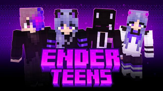 Thumbnail of the Minecraft Bedrock Marketplace product ENDER TEENS created by Ambient Creations.
