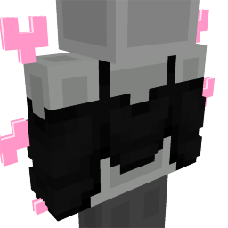 Thumbnail of the Minecraft Bedrock Marketplace product Goth Crop Top created by Ambient Creations.