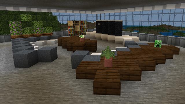 Screenshot of the Minecraft Bedrock Marketplace product MODERN TREE MANSION created by Ambient Creations.