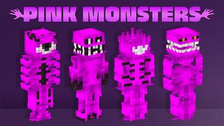 Thumbnail of the Minecraft Bedrock Marketplace product PINK MONSTERS created by Ambient Creations.