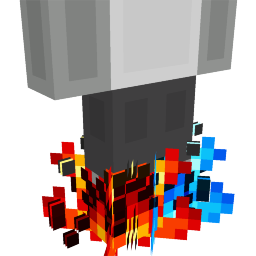 Thumbnail of the Minecraft Bedrock Marketplace product Red Blue Fire Boots created by Ambient Creations.