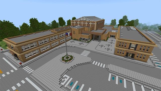 Screenshot of the Minecraft Bedrock Marketplace product SCHOOL ROLEPLAY created by Ambient Creations.