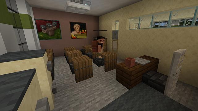 Screenshot of the Minecraft Bedrock Marketplace product SCHOOL ROLEPLAY created by Ambient Creations.