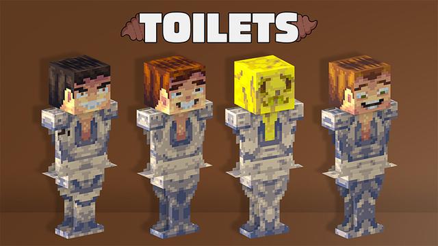 Thumbnail of the Minecraft Bedrock Marketplace product TOILETS created by Ambient Creations.