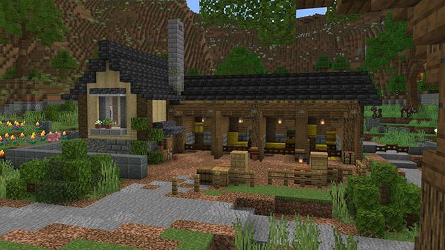 Screenshot of the Minecraft Bedrock Marketplace product YOUR COZY HOUSE created by Ambient Creations.