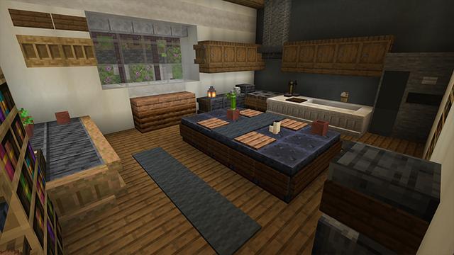 Screenshot of the Minecraft Bedrock Marketplace product YOUR COZY HOUSE created by Ambient Creations.