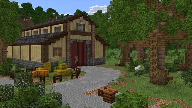 Screenshot of the Minecraft Bedrock Marketplace product YOUR COZY HOUSE created by Ambient Creations.