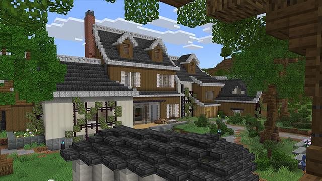Screenshot of the Minecraft Bedrock Marketplace product YOUR COZY HOUSE created by Ambient Creations.