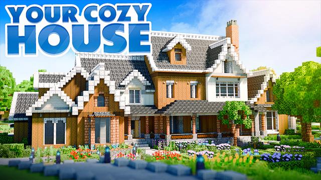 Thumbnail of the Minecraft Bedrock Marketplace product YOUR COZY HOUSE created by Ambient Creations.