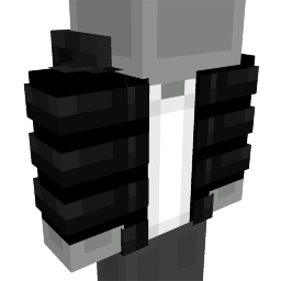 Thumbnail of the Minecraft Bedrock Marketplace product Black Padded Puff Jacket created by Antares.