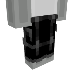 Thumbnail of the Minecraft Bedrock Marketplace product Black Pants - Leather Heavy Duty Techwear Cargos created by Antares.
