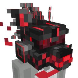 Thumbnail of the Minecraft Bedrock Marketplace product Cyberpunk Demon - Red Neon Dog Mask created by Antares.