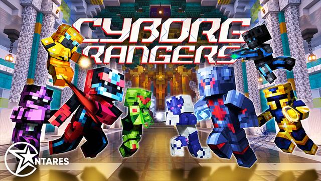 Thumbnail of the Minecraft Bedrock Marketplace product Cyborg Rangers created by Antares.