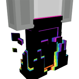 Thumbnail of the Minecraft Bedrock Marketplace product Dark Portal RGB Pants created by Antares.