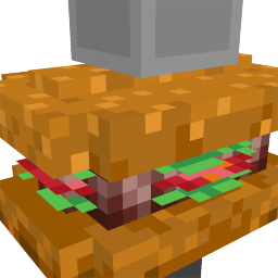 Thumbnail of the Minecraft Bedrock Marketplace product Delicious Burger Costume created by Antares.
