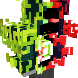 Thumbnail of the Minecraft Bedrock Marketplace product Hacker Knight Outfit - Cyber Guardian Armor created by Antares.