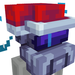 Thumbnail of the Minecraft Bedrock Marketplace product Santa's Cyborg Winter Mask created by Antares.