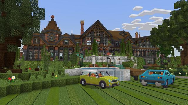 Screenshot of the Minecraft Bedrock Marketplace product The Architect's Mansion created by Antares.