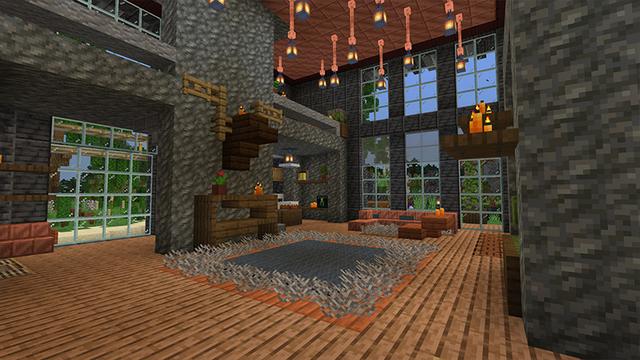 Screenshot of the Minecraft Bedrock Marketplace product The Architect's Mansion created by Antares.