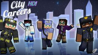Thumbnail of the Minecraft Bedrock Marketplace product City Careers HD! created by Appacado.