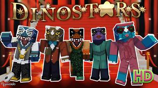 Thumbnail of the Minecraft Bedrock Marketplace product Dinostars HD created by Appacado.