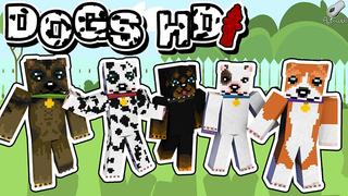Thumbnail of the Minecraft Bedrock Marketplace product Dogs HD created by Appacado.