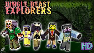 Thumbnail of the Minecraft Bedrock Marketplace product Jungle Beast Explorers HD created by Appacado.