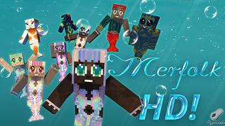 Thumbnail of the Minecraft Bedrock Marketplace product Merfolk HD! created by Appacado.