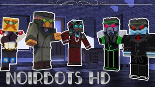 Thumbnail of the Minecraft Bedrock Marketplace product NoirBots HD created by Appacado.