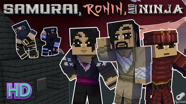 Thumbnail of the Minecraft Bedrock Marketplace product Samurai, Ronin, and Ninja HD created by Appacado.
