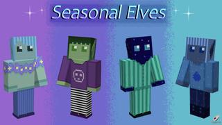 Thumbnail of the Minecraft Bedrock Marketplace product Seasonal Elves created by Appacado.