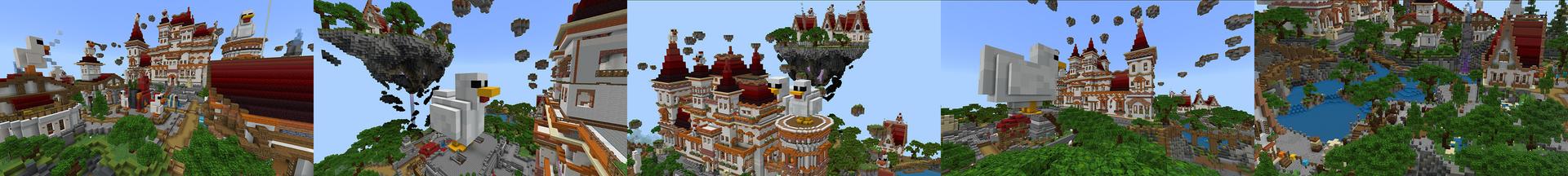 Panorama of the Minecraft Bedrock Marketplace product Chicken Friend created by Blue Depth Games.