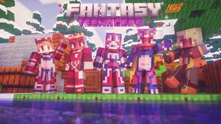 Thumbnail of the Minecraft Bedrock Marketplace product Fantasy Teenagers created by Blue Depth Games.