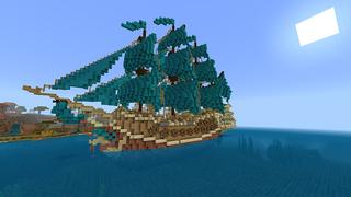 Screenshot of the Minecraft Bedrock Marketplace product Pirate Adventure created by Blue Depth Games.